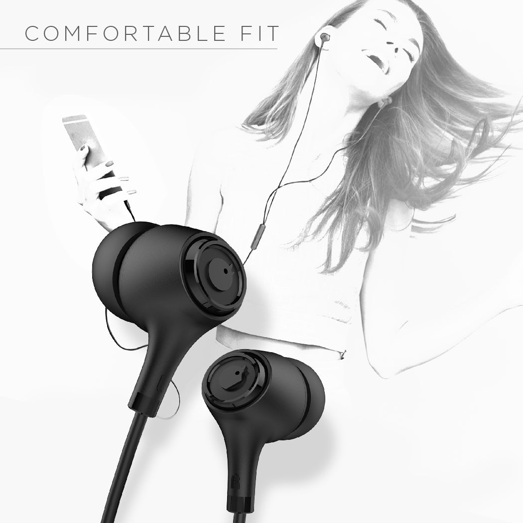 EM-01 Wired Earphone (Black)