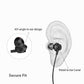 EM-10 Wired Earphone (Black)