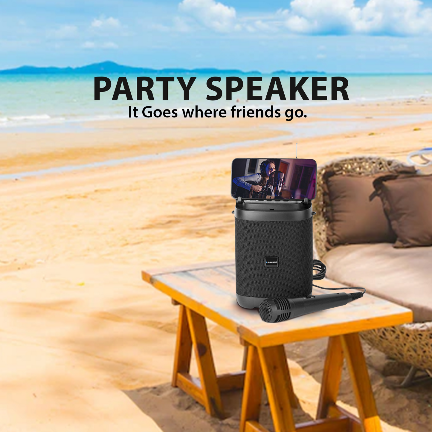 PS10 Wireless Bluetooth Party Speaker