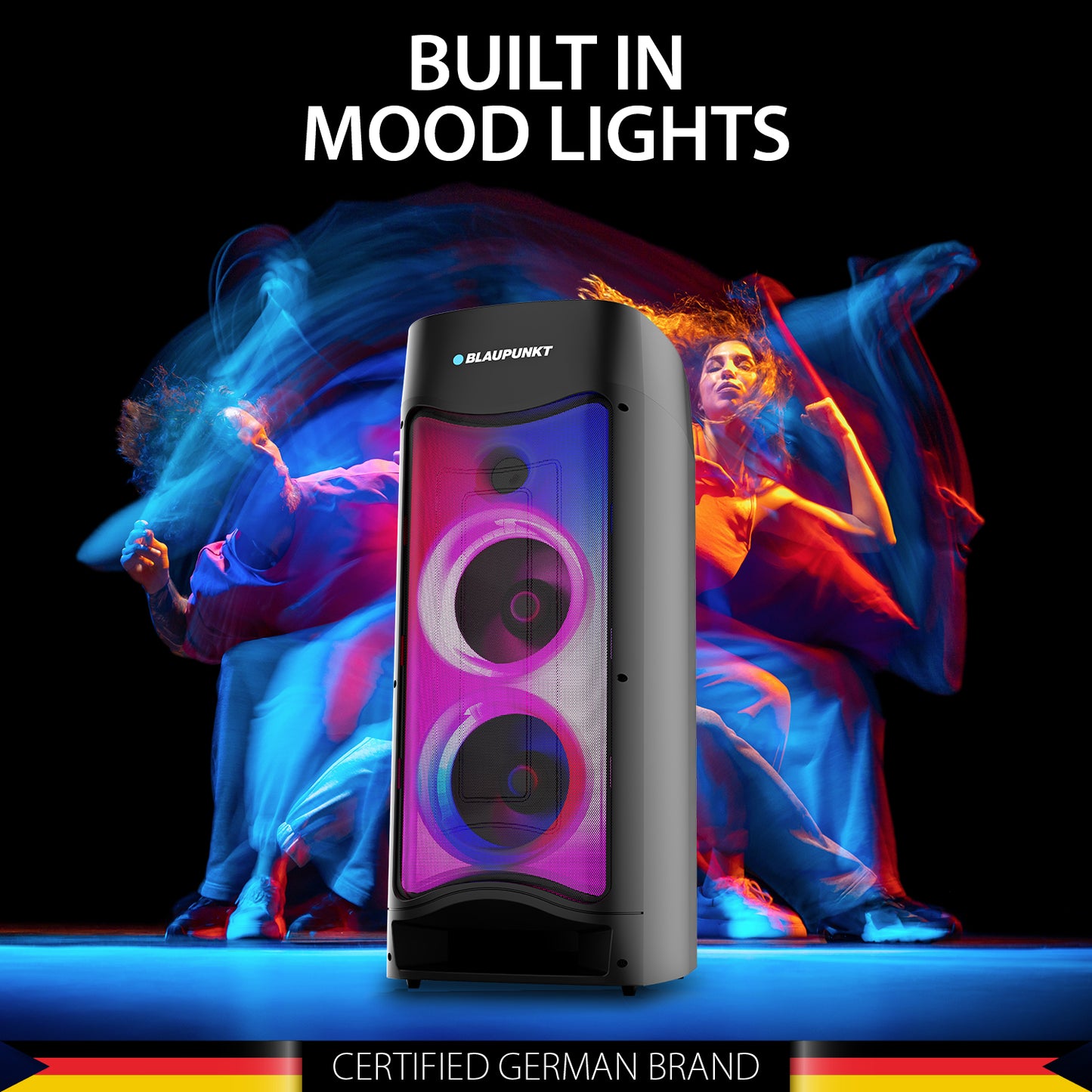 PS75 Wireless Bluetooth 75W Outdoor Party Speaker