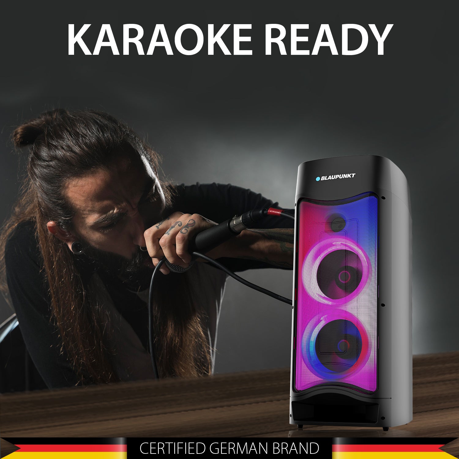 PS75 Wireless Bluetooth 75W Outdoor Party Speaker