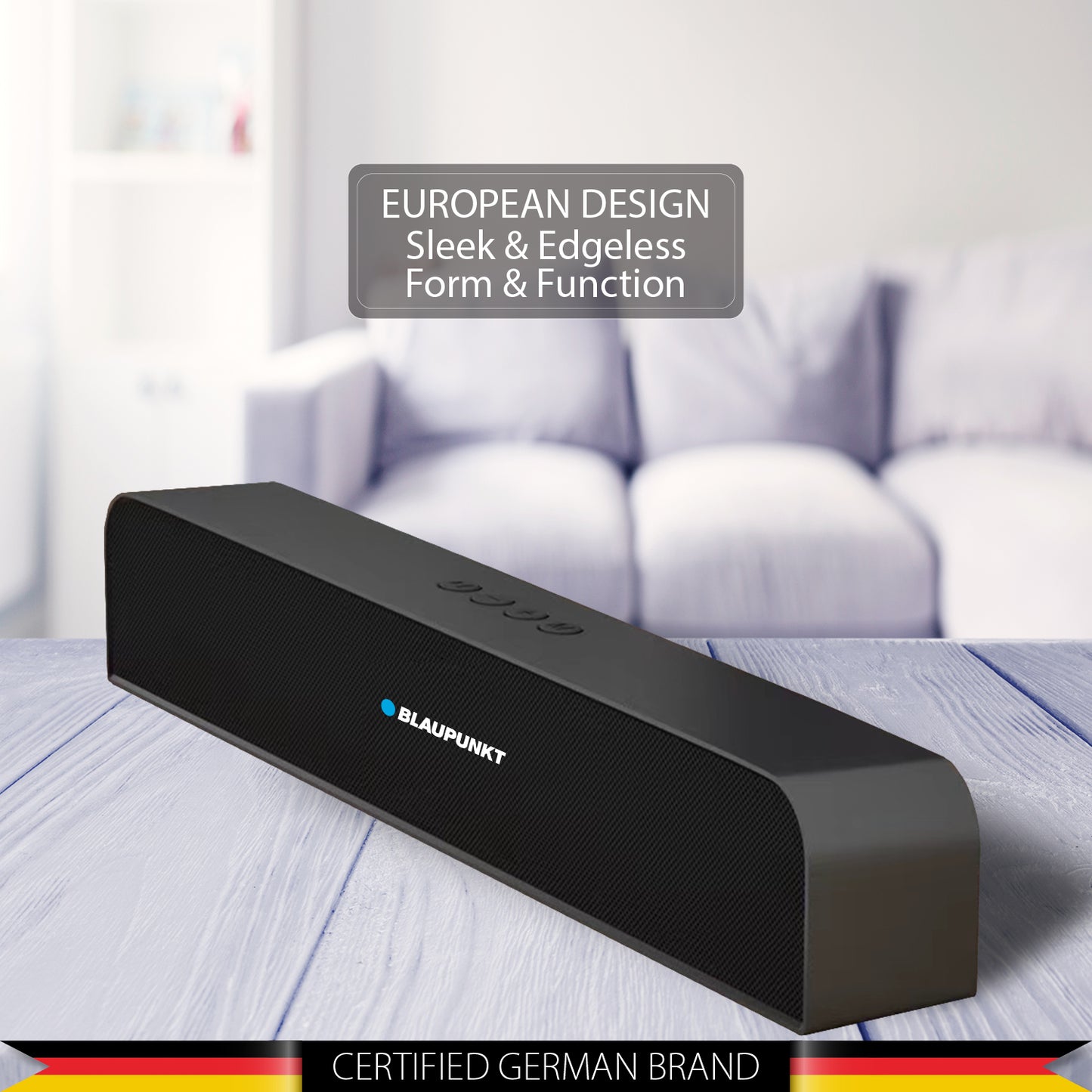 SBA10 GOLD Bluetooth Soundbar Speaker