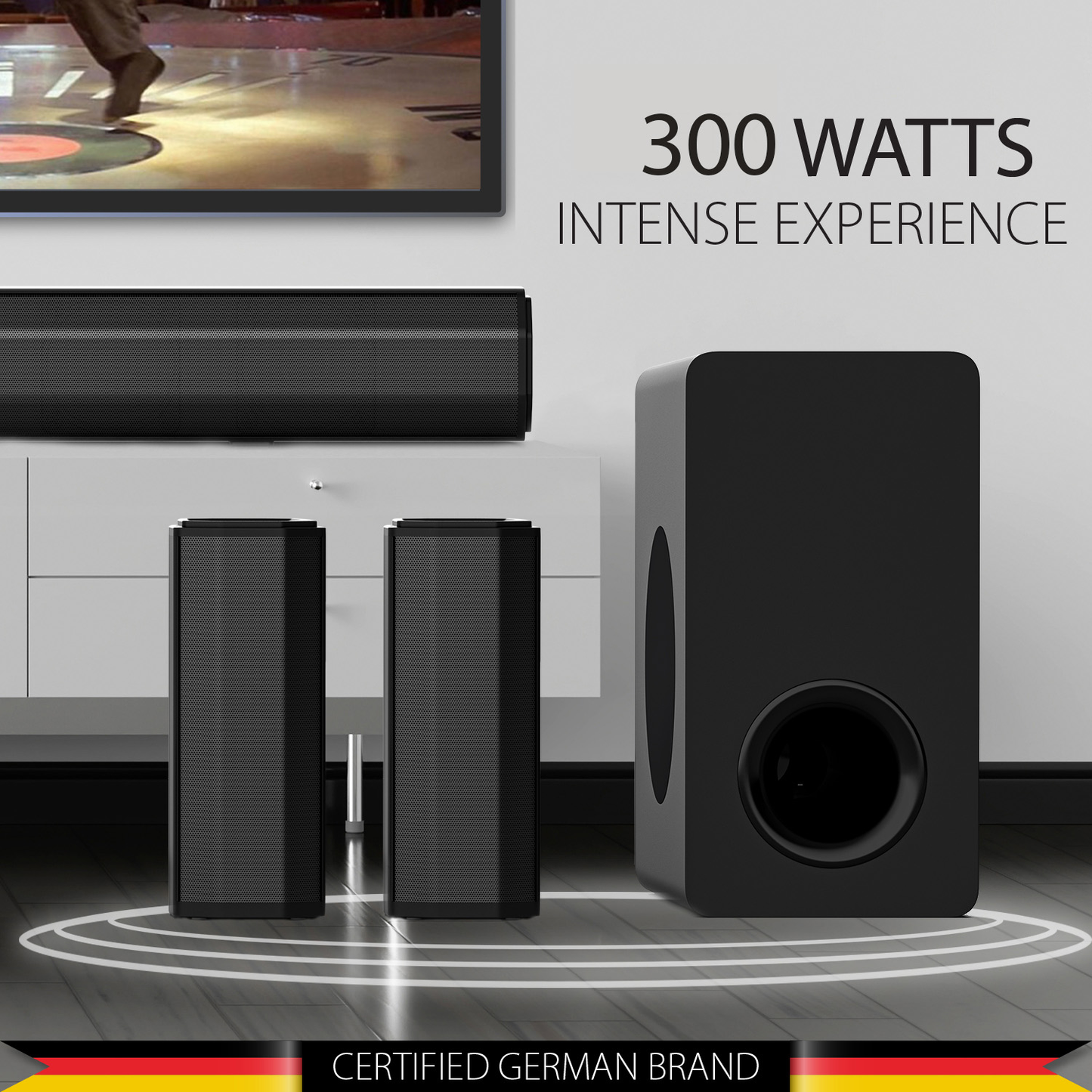 SBW550 5.1 Home Theater Soundbar