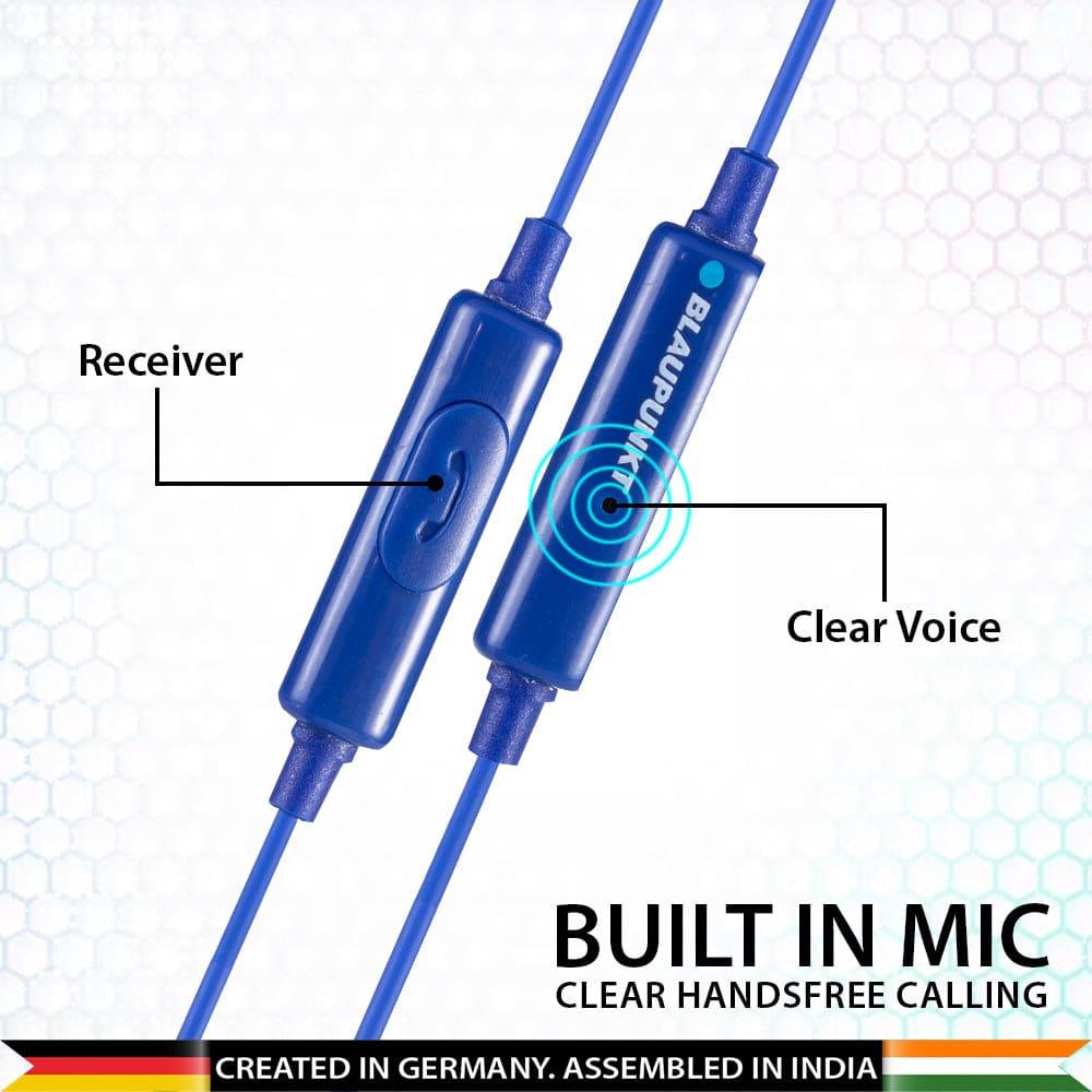 EM06 Type C Wired Earphone(Blue)